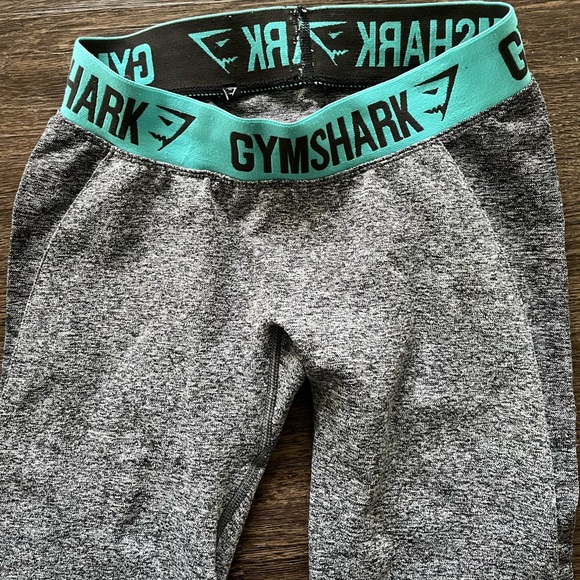 Gymshark Women’s Flex Seamless Leggings Charcoal Grey Contrast Size Small - Picture 9 of 13